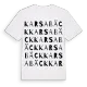 Karsabäck ordlek t-shirt