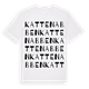 Kattenabben ordlek t-shirt