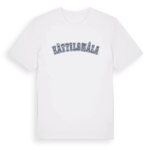 Kättilsmåla college t-shirt – ekologisk bomull t-shirt från Pinshirt