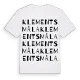 Klementsmåla ordlek t-shirt