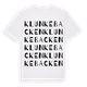 Klunkebacken ordlek t-shirt