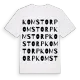 Komstorp ordlek t-shirt