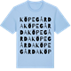 Blue Soul t-shirt med Köpegårda ordlek t-shirt