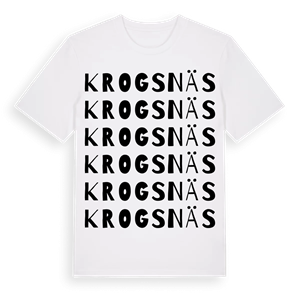 Krogsnäs ordlek t-shirt – ekologisk bomull t-shirt från Pinshirt