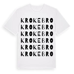 Krokebro ordlek t-shirt – ekologisk bomull t-shirt från Pinshirt