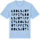 Blue Soul t-shirt med Kroksjötäppet ordlek t-shirt