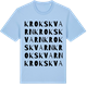 Blue Soul t-shirt med Krokskvarn ordlek t-shirt