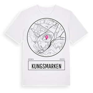 Kungsmarken t-shirt – ekologisk bomull t-shirt från Pinshirt