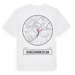 Kungsmarksplan t-shirt – ekologisk bomull t-shirt från Pinshirt