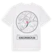 White t-shirt med Kungsmarksplan t-shirt
