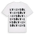 Kvalmsö ordlek t-shirt