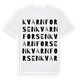 Kvarnforsen ordlek t-shirt