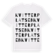Kvitterplatsen ordlek t-shirt