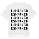Långakärrsmarken ordlek t-shirt