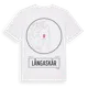 White t-shirt med Långaskär t-shirt