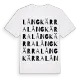 Långkärra ordlek t-shirt