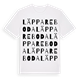 Läppareboda ordlek t-shirt