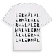 Lermåla ordlek t-shirt