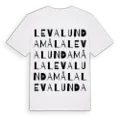 Levalundamåla ordlek t-shirt