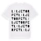 Liljetorpet ordlek t-shirt
