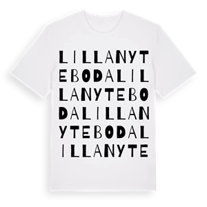 Lilla Nyteboda ordlek t-shirt – ekologisk bomull t-shirt från Pinshirt
