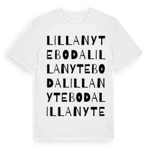 Lilla Nyteboda ordlek t-shirt – ekologisk bomull t-shirt från Pinshirt
