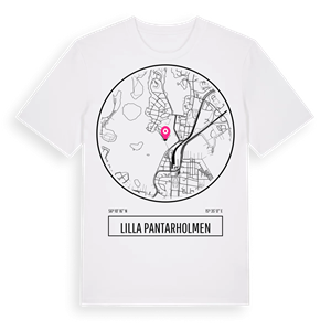 Lilla Pantarholmen t-shirt – ekologisk bomull t-shirt från Pinshirt