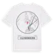 White t-shirt med Lilla Pantarholmen t-shirt