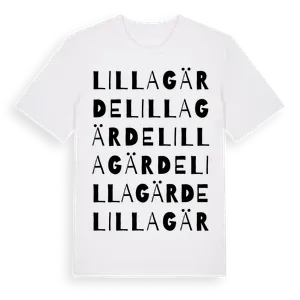 Lillagärde ordlek t-shirt – ekologisk bomull t-shirt från Pinshirt
