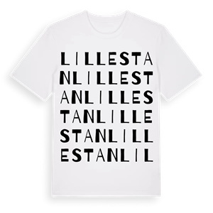 Lillestan ordlek t-shirt – ekologisk bomull t-shirt från Pinshirt