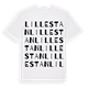 Lillestan ordlek t-shirt