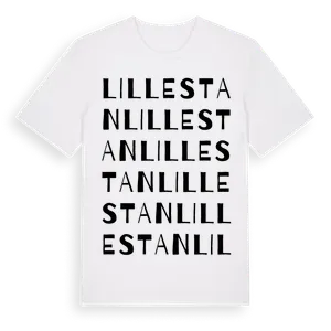 Lillestan ordlek t-shirt – ekologisk bomull t-shirt från Pinshirt