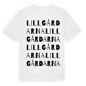 Lillgårdarna ordlek t-shirt – ekologisk bomull t-shirt från Pinshirt