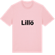 Pink Cotton t-shirt med Lillö fetstil t-shirt