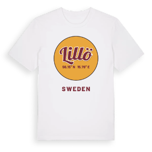 Lillö cirkel t-shirt – ekologisk bomull t-shirt från Pinshirt