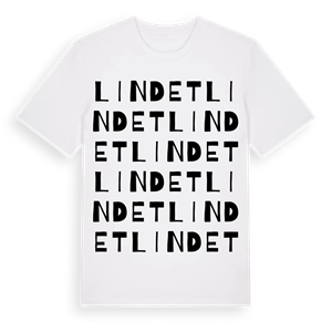 Lindet ordlek t-shirt – ekologisk bomull t-shirt från Pinshirt
