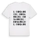 Lindskogen ordlek t-shirt