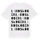 Lindskogen ordlek t-shirt
