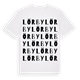 Lörby ordlek t-shirt