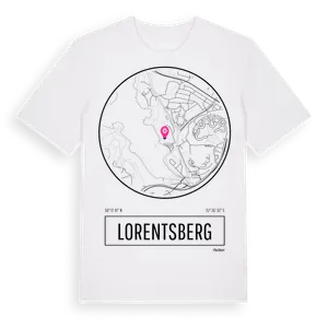 Lorentsberg t-shirt – ekologisk bomull t-shirt från Pinshirt