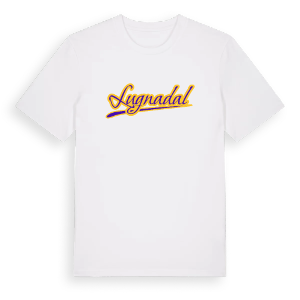 Lugnadal baseball t-shirt – ekologisk bomull t-shirt från Pinshirt
