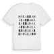 Målarna ordlek t-shirt