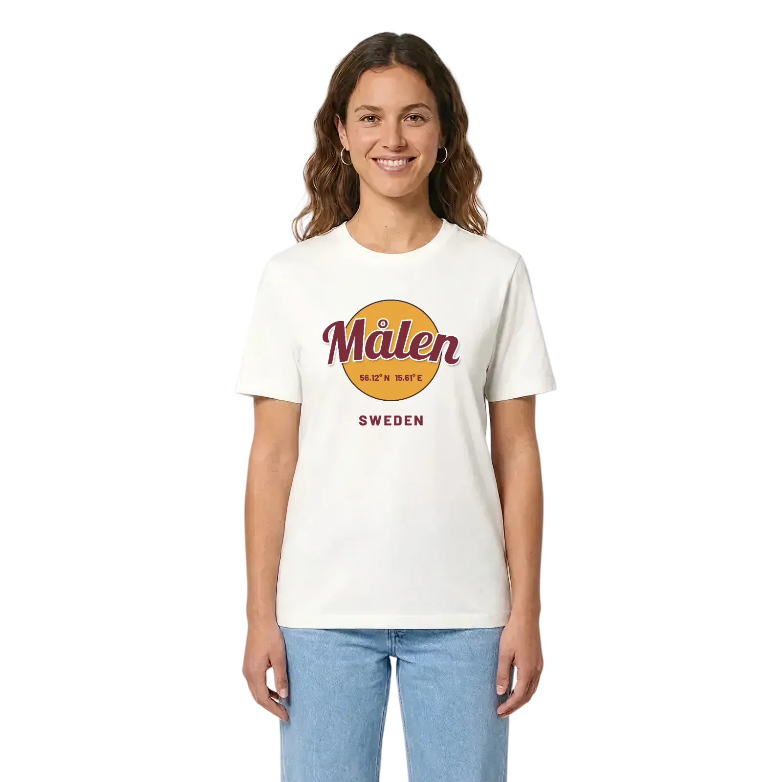 Målen cirkel t-shirt – White, i miljö
