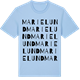 Blue Soul t-shirt med Marielund ordlek t-shirt