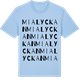 Blue Soul t-shirt med Mialyckan ordlek t-shirt