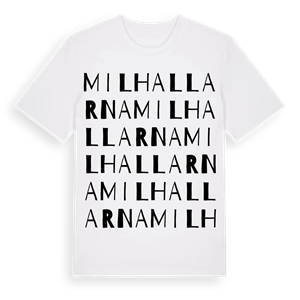 Milhallarna ordlek t-shirt – ekologisk bomull t-shirt från Pinshirt
