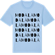 Blue Soul t-shirt med Modala ordlek t-shirt