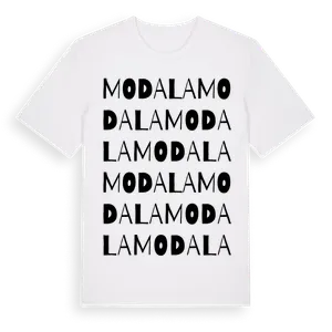 Modala ordlek t-shirt – ekologisk bomull t-shirt från Pinshirt