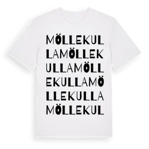 Möllekulla ordlek t-shirt – ekologisk bomull t-shirt från Pinshirt