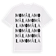 Momåla ordlek t-shirt